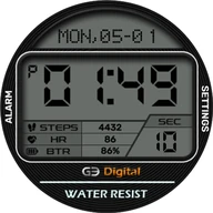 GYD001: Retro watchface